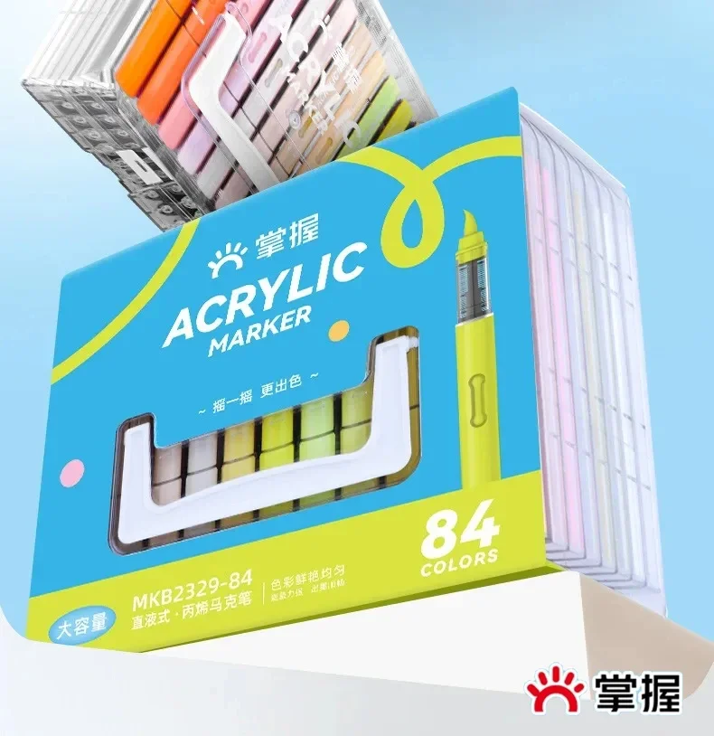 Art Craft Stationery - 84/12 لون المباشر السائل الاكريليك ماركر