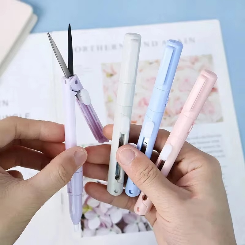 Art Craft Stationery - مقص متعدد الوظائف 2 في 1