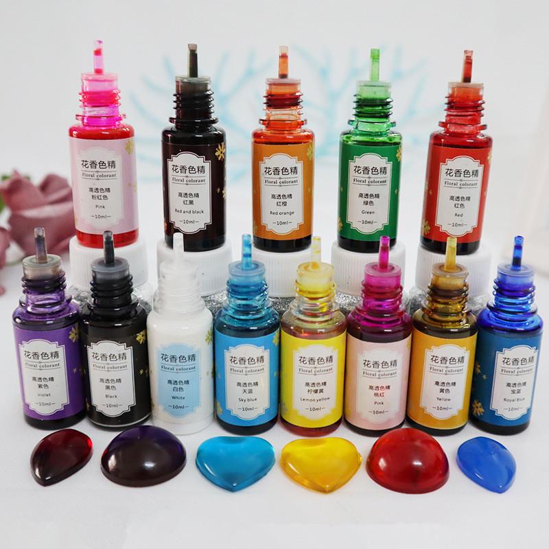 Alcohol Ink Set - 10 مللي الايبوكسي الراتنج نشر الصباغ