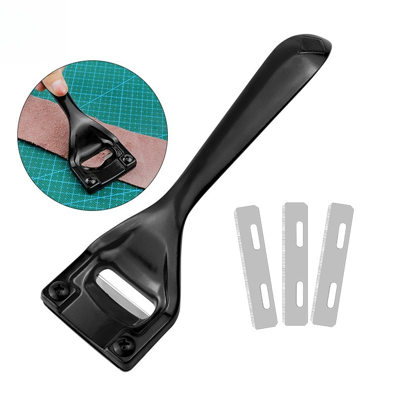 Leather Tooling Kit - أداة احترافية لتقطيع وتنحيف الجلد، مناسبة
