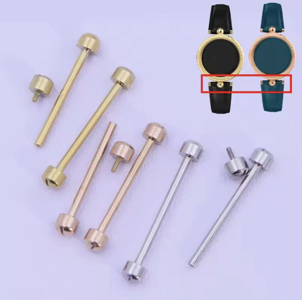 قضيب زنبركي لولبي لسوار الساعة - مراجعة Leather Tooling Kit وسعره
