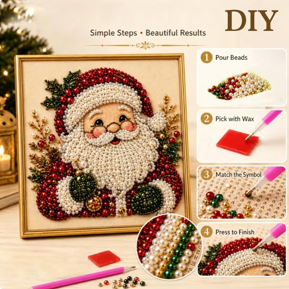 طقم فني لتطريز اللؤلؤ على شكل  - مراجعة Art Craft Gifts For Adults وسعره