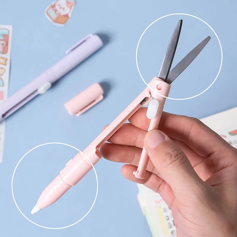 مقص متعدد الوظائف 2 في 1 قابل  - مراجعة Art Craft Stationery وسعره