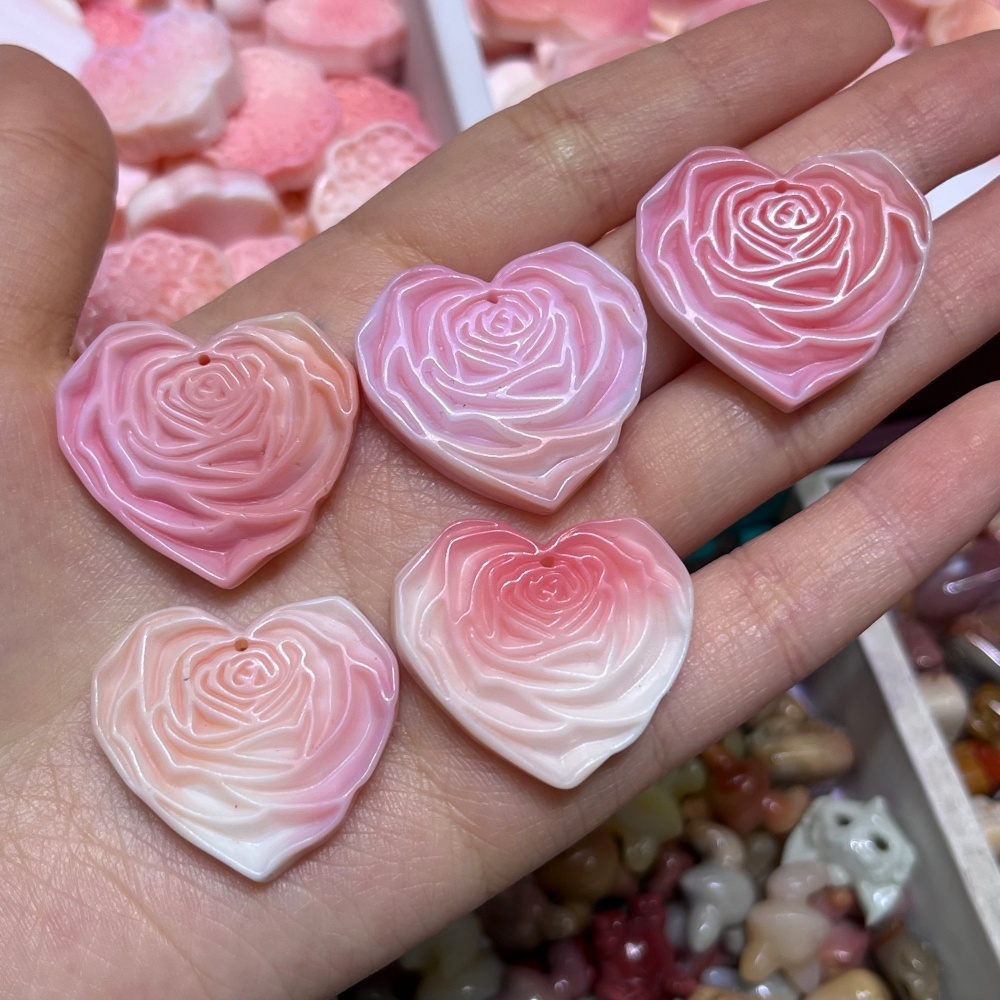 قطعتان من حجر صدف الملكة الطبي - مراجعة Queen Art Craft وسعره