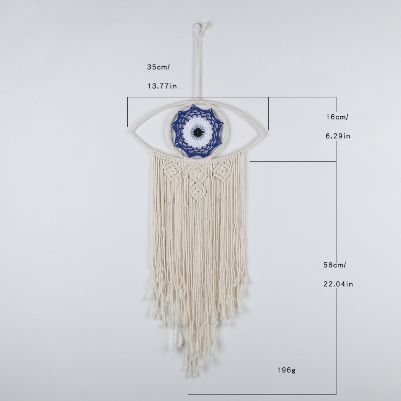 الشمال المنسوجة يدويا عين الشر - مراجعة Art Craft Eyes وسعره