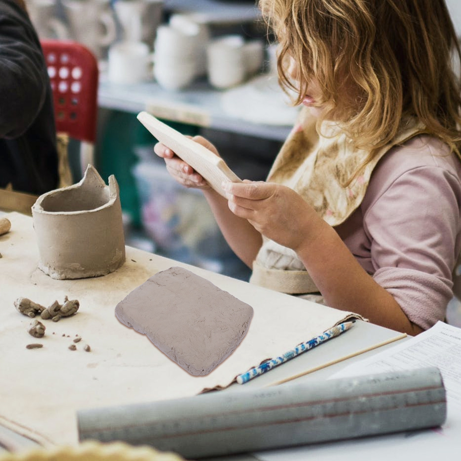 مجموعة واحدة من الصلصال الأبيض - مراجعة Art Craft Project وسعره