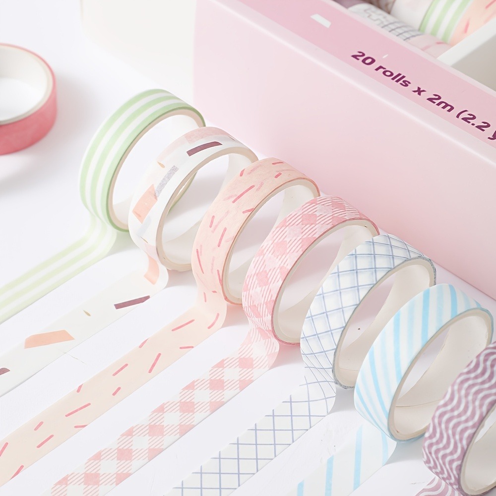 20 لفة من شريط الماكرون، بعرض  - مراجعة Art Craft Stationery وسعره