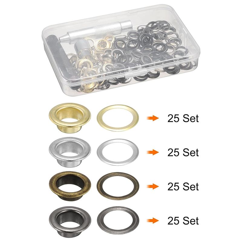 طقم أدوات تركيب حلقات معدنية ( - مراجعة Leather Tooling Kit وسعره