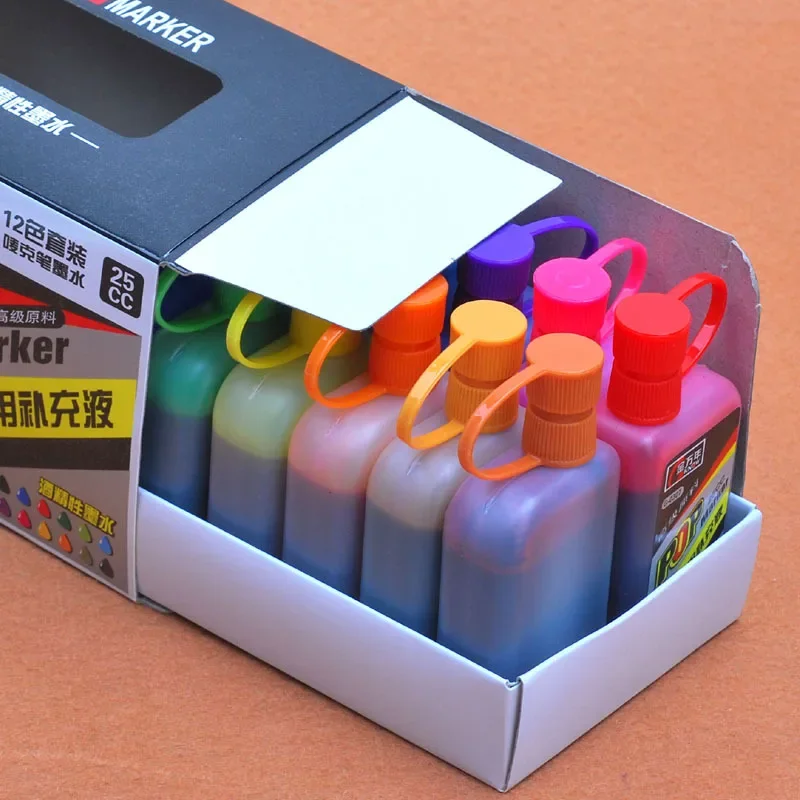 مجموعة حبر ماركر المعبأة في زج - مراجعة Alcohol Ink Set وسعره