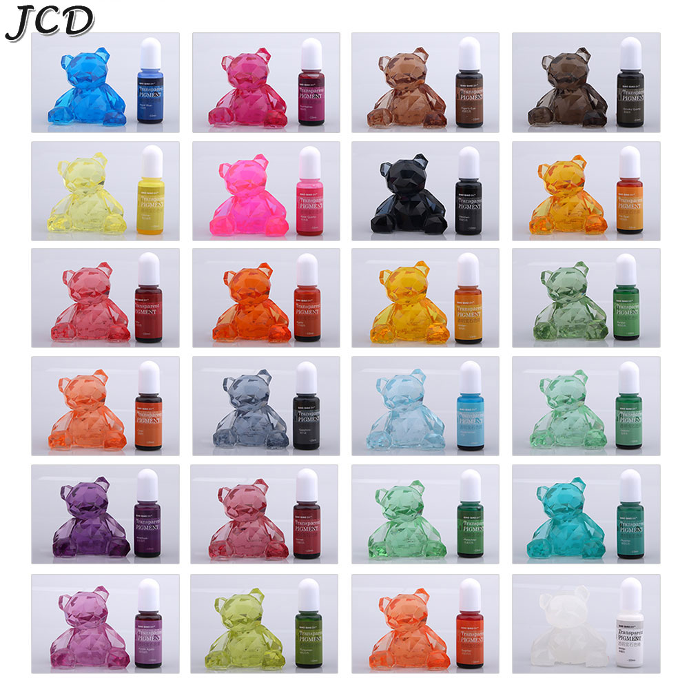 JCD 24 اللون 10 مللي جوهرة شفا - مراجعة Alcohol Ink Set وسعره