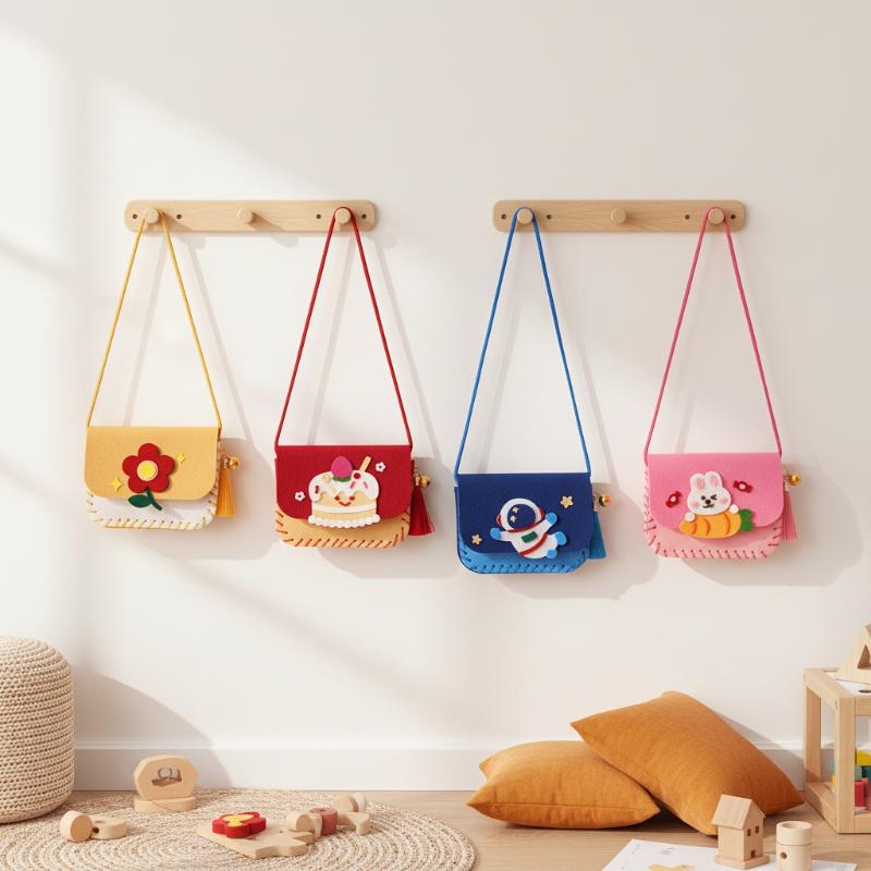 طقم صنع حقيبة من اللباد للأطفا - مراجعة Art Craft Kindergarten وسعره
