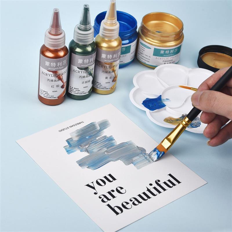 60 مللي طلاء أكريليك مقاوم للم - مراجعة Alcohol Ink Set وسعره
