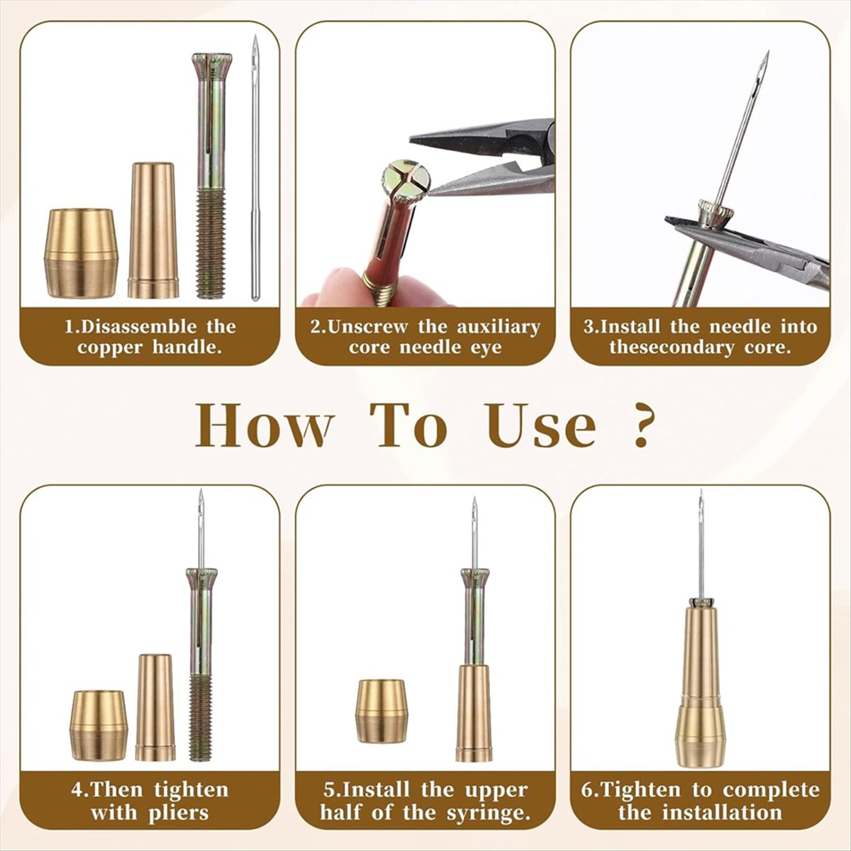طقم خياطة جلدية مكون من 9 قطع  - مراجعة Leather Tooling Kit وسعره