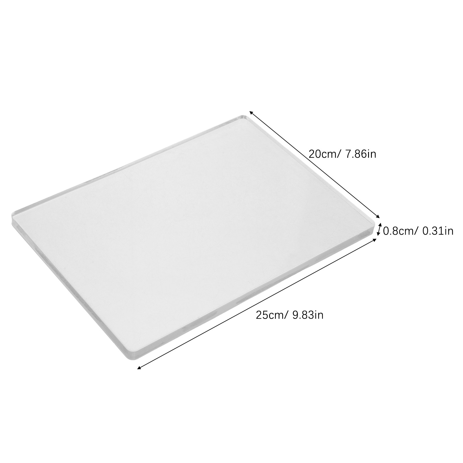 لوح جل شفاف مقاس 20x25 سم للحر - مراجعة Art Craft Board وسعره