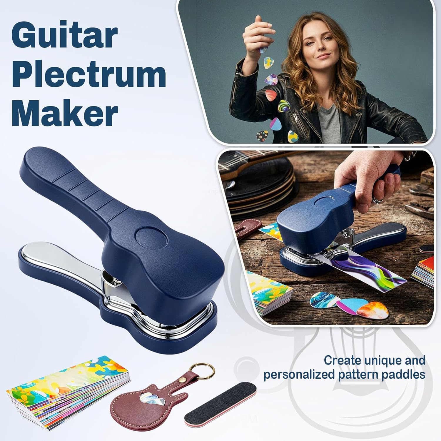 طقم أدوات صنع ملاقط الجيتار ال - مراجعة Leather Tooling Kit وسعره
