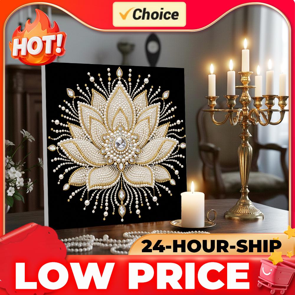 طقم رسم باللؤلؤ مع إطار 11.81× - مراجعة Art Craft Gifts For Adults وسعره