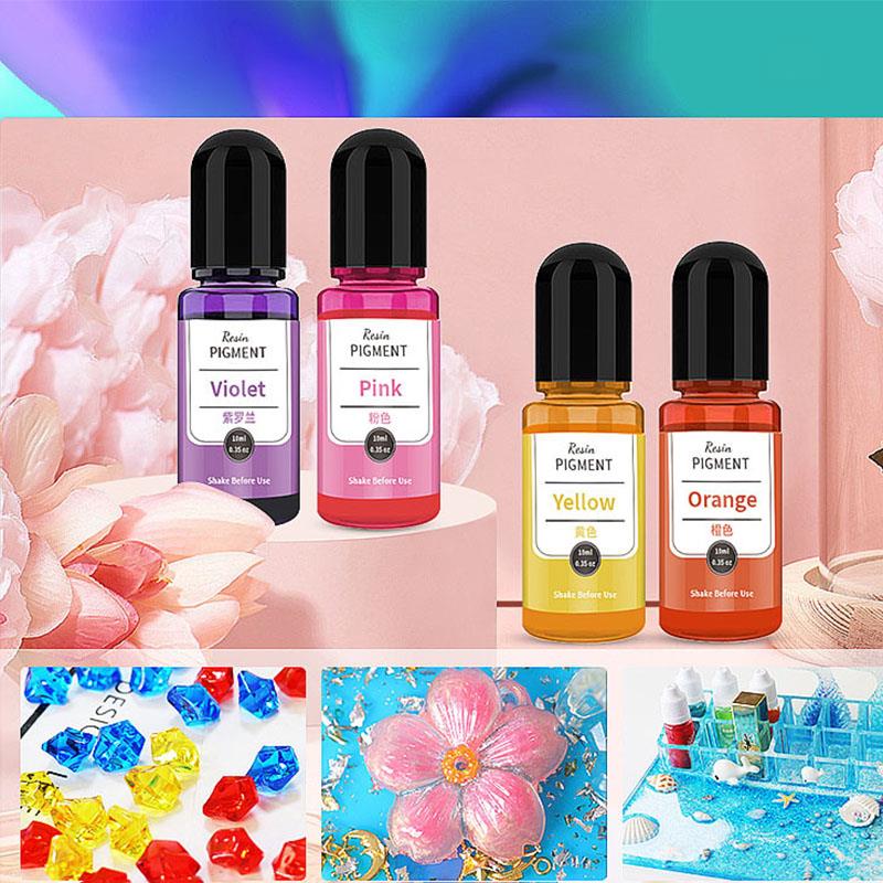 حبر فني صبغة راتنج كحول ، صبغة - مراجعة Alcohol Ink Set وسعره
